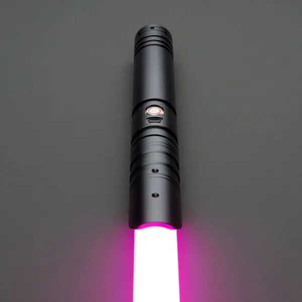 Black Lumino Duelling Lightsaber - RGB-X, view 2