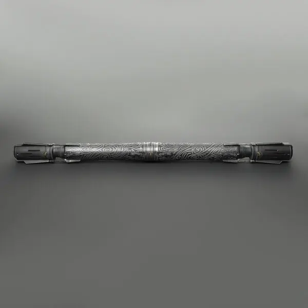 Satele Shan Weathered Double-Bladed Duelling Lightsaber - RGB-X, view 8