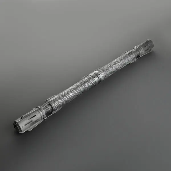 Satele Shan Weathered Double-Bladed Duelling Lightsaber - RGB-X, view 7