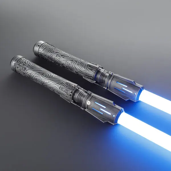 Satele Shan Weathered Double-Bladed Duelling Lightsaber - RGB-X, view 3