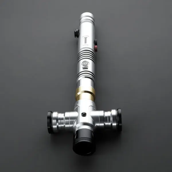 Ezra Bridger Ancient Duelling Crossguard Lightsaber - RGB-X, view 2