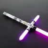 Ezra Bridger Ancient Duelling Crossguard Lightsaber - RGB-X, view 4