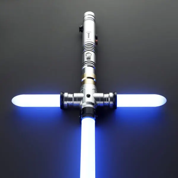 Ezra Bridger Ancient Duelling Crossguard Lightsaber - RGB-X, view 5