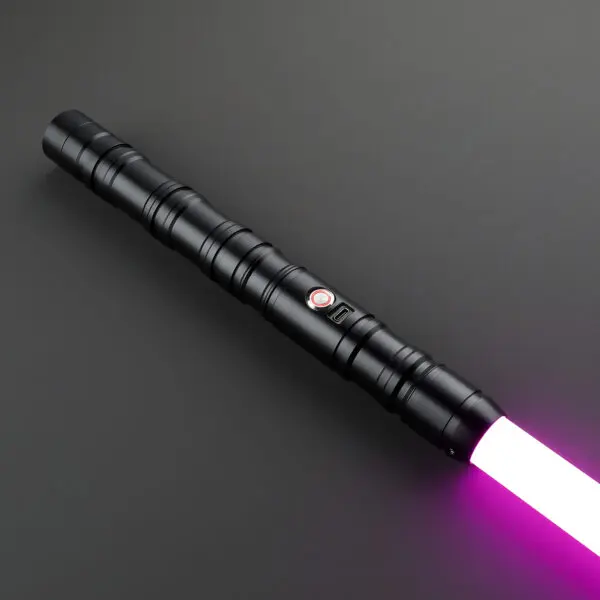 The Legion Black Duelling Lightsaber - RGB-X, view 1