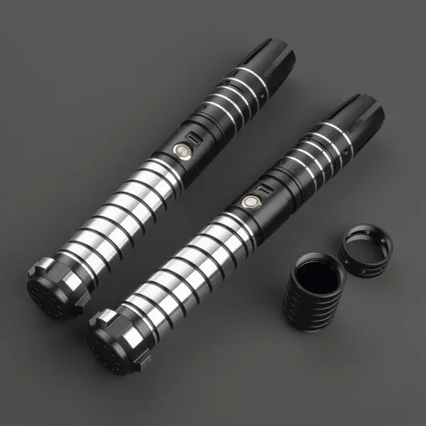 Ironstrike Double-Bladed Duelling Lightsaber - RGB-X, view 1
