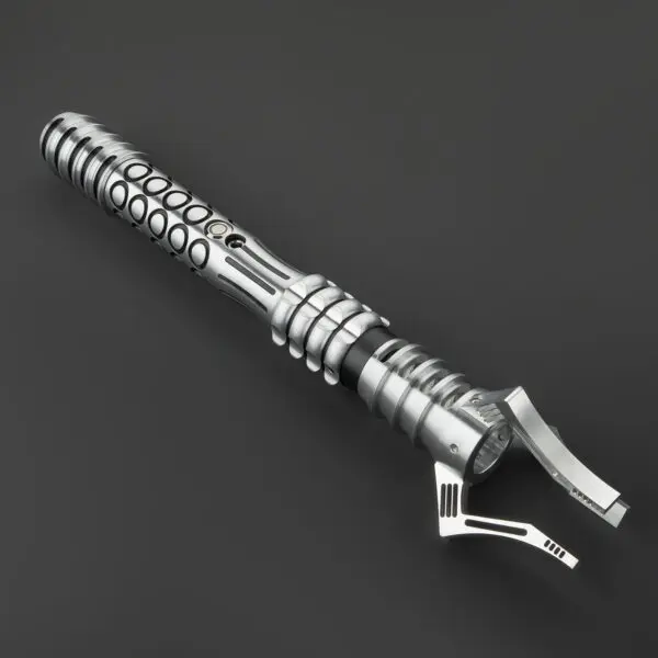Silver Crusher Duelling Lightsaber - RGB-X, view 3