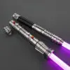 Ventress With Darth Maul Double-Bladed Duelling Lightsaber - RGB-X, view 1