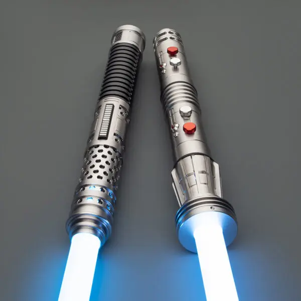 Ventress With Darth Maul Double-Bladed Duelling Lightsaber - RGB-X, view 5