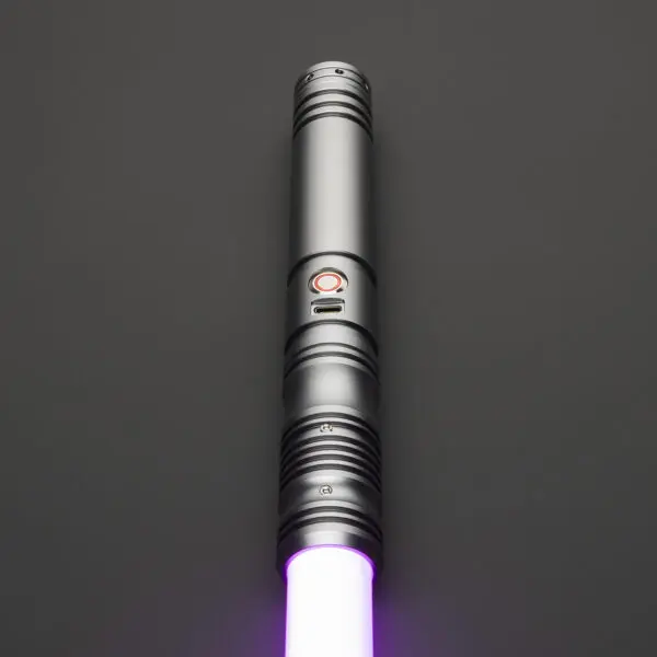Youngling Battle Grey Duelling Lightsaber - RGB-X, view 1