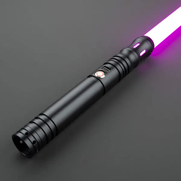Black Anost Duelling Lightsaber - RGB-X