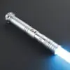 The Azeph Silver Duelling Lightsaber - RGB-X, view 4