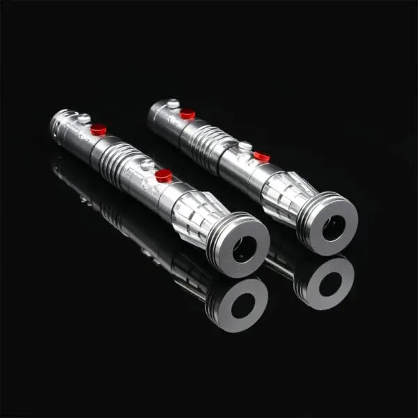 Silver Darth Maul Double-Bladed Lightsaber - SNV4 PRO, view 1