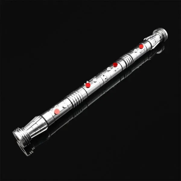 Silver Darth Maul Double-Bladed Lightsaber - SNV4 PRO, view 2
