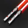 Silver Darth Maul Double-Bladed Lightsaber - SNV4 PRO