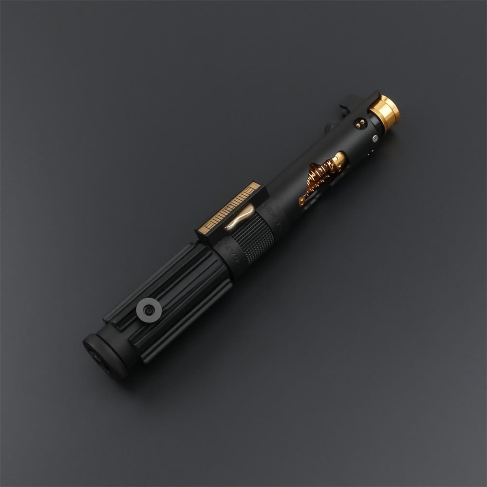Anakin EP3 Black Lightsaber with Exposed Crystal - Proffie 2.2