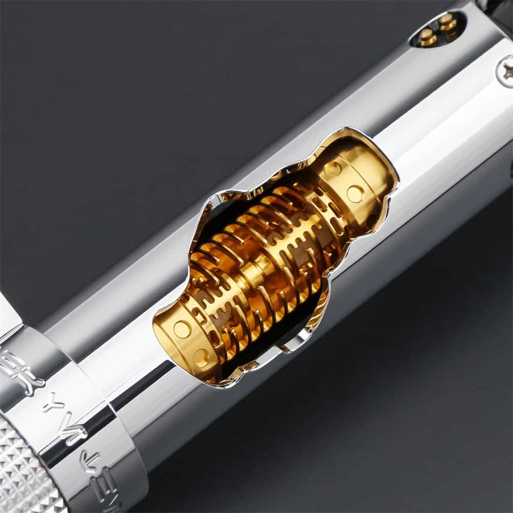 Anakin EP3 Black Lightsaber with Exposed Crystal - Proffie 2.2