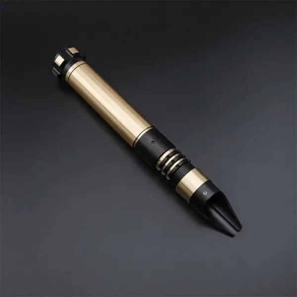 Mando V2 Gold Duelling Lightsaber - S-RGB, view 2