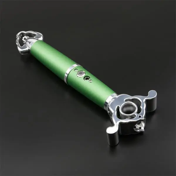 Green Tai Ji Duelling Lightsaber - S-RGB, view 1