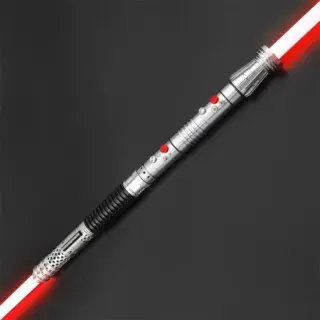 Asajj Ventress and Darth Maul Double-Bladed Lightsaber - SNV4 PRO