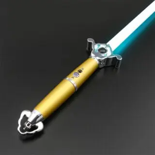 Gold Tai Ji Duelling Lightsaber - S-RGB