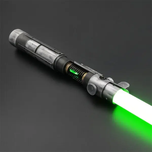 Weathered Starkiller Kybercrystal Lightsaber - Proffie 2.2, view 1