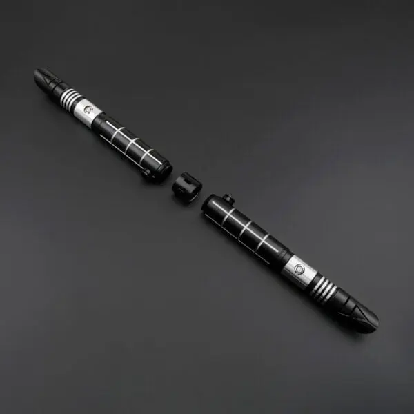 Silver ARTSABERS Double-Bladed Duelling Lightsaber - S-RGB, view 1
