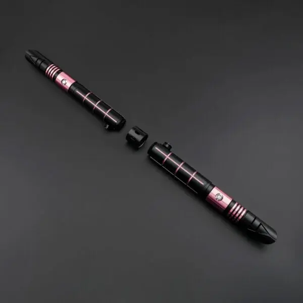 Pink ARTSABERS Double-Bladed Duelling Lightsaber - S-RGB, view 2