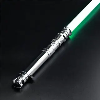 Darth Revan V2 Silver Duelling Lightsaber - S-RGB