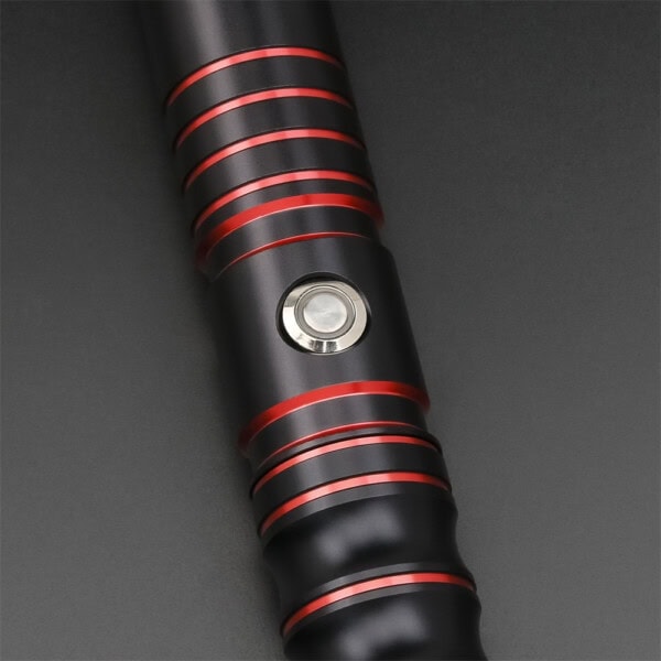 Red Hela Duelling Lightsaber - S-RGB, view 2