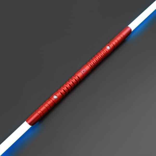 Red Simplex V3 Double-Bladed Duelling Lightsaber - S-RGB