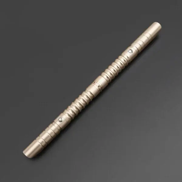 Gold Simplex V3 Double-Bladed Duelling Lightsaber - S-RGB, view 1