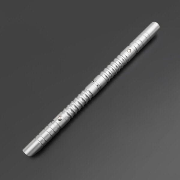 Silver Simplex V3 Double-Bladed Duelling Lightsaber - S-RGB, view 1