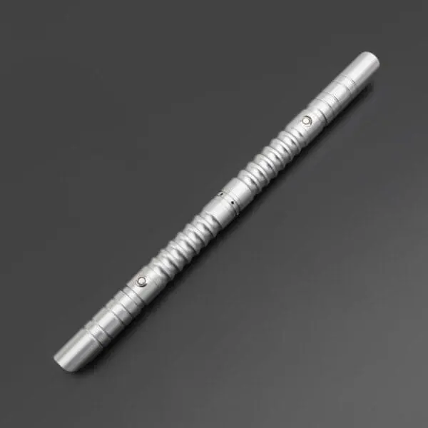 Silver Simplex V3 Double-Bladed Duelling Lightsaber - S-RGB, view 1
