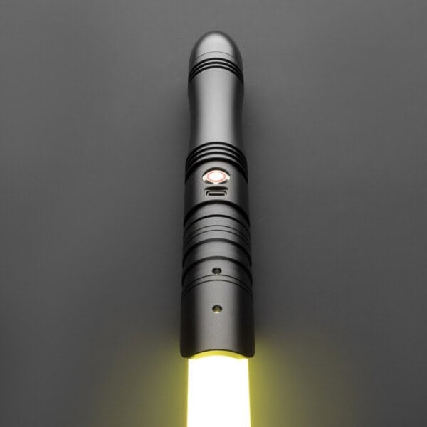 Apprentice Black Duelling Lightsaber - RGB-X, view 1