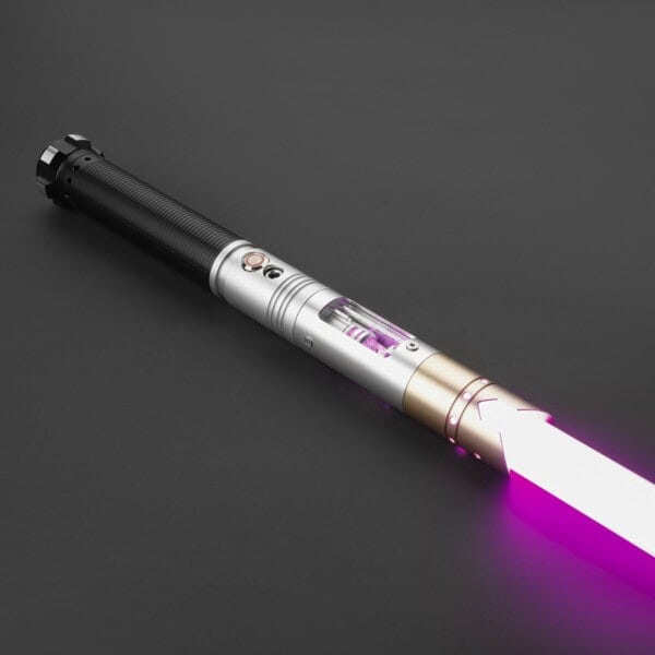 Silver Obsirus Lightsaber - Xenopixel V3, view 1