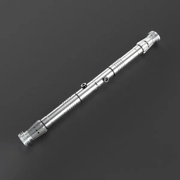 Darth Maul Silver Double-Bladed Lightsaber - Xenopixel V3, view 1