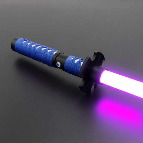 Blue Katana Duelling Lightsaber - S-RGB, view 1
