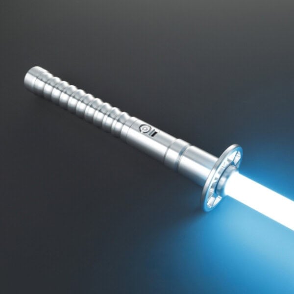 Silver Hardcore Katana Combat Lightsaber - Xenopixel V3, view 1