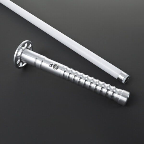Silver Hardcore Katana Combat Lightsaber - Xenopixel V3, view 2
