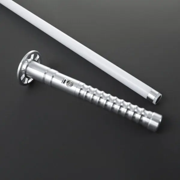 Silver Hardcore Katana Combat Lightsaber - Xenopixel V3, view 2