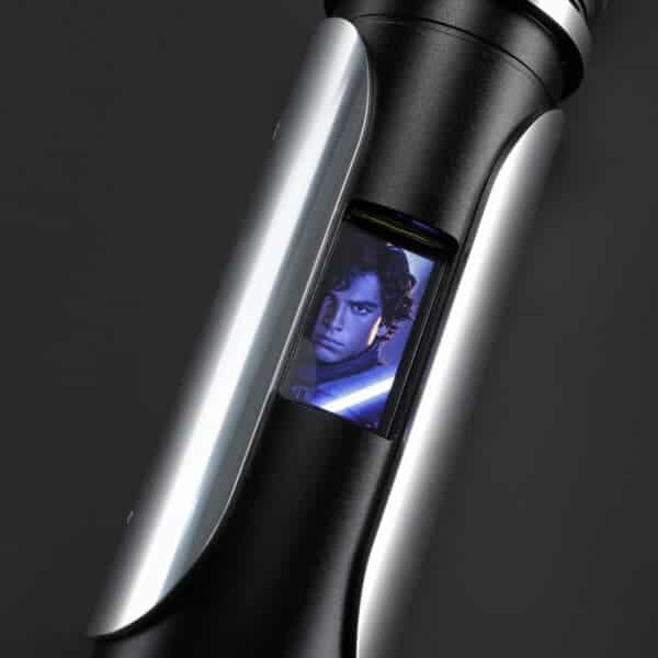 Exposed Kyber Crystal Lightsaber with LED Display - Xenopixel V3, view 5