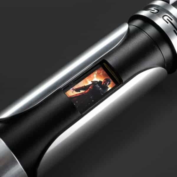 Exposed Kyber Crystal Lightsaber with LED Display - Xenopixel V3, view 4