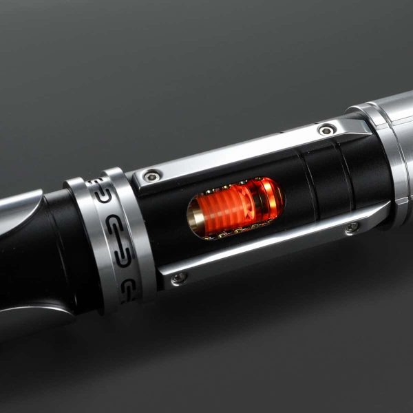 Exposed Kyber Crystal Lightsaber with LED Display - Xenopixel V3, view 3