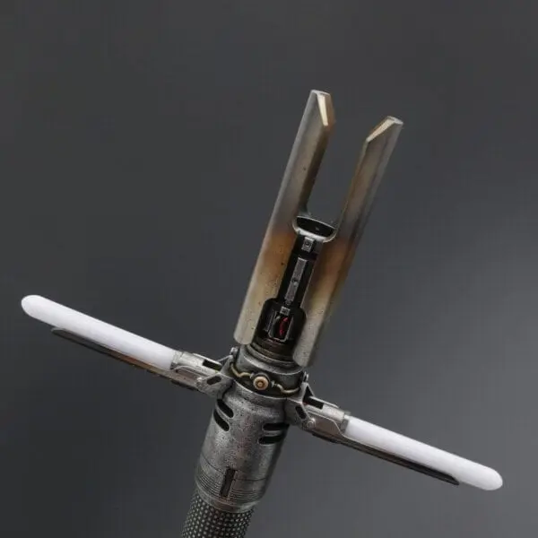 Weathered Cal Kestis Crossguard Lightsaber - SNV4 PRO, view 3