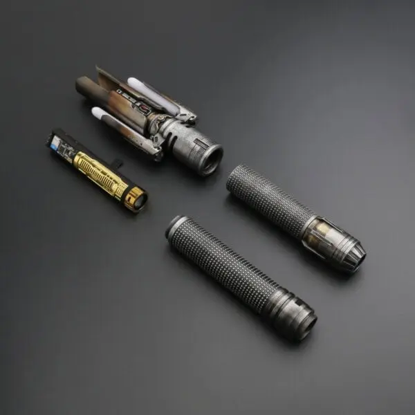Weathered Cal Kestis Crossguard Lightsaber - SNV4 PRO, view 7