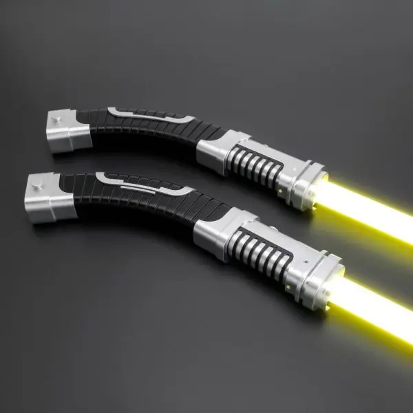 Curved Ventress Double-Bladed Duelling Lightsaber - S-RGB, view 1