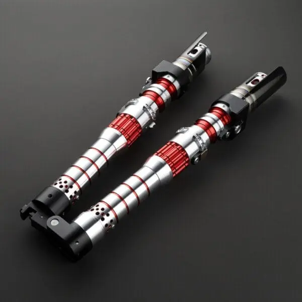 Dark Rey Palpatine Double-Bladed Lightsaber - Xenopixel V3, view 1