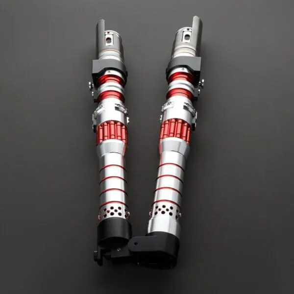 Dark Rey Palpatine Double-Bladed Lightsaber - Xenopixel V3, view 2