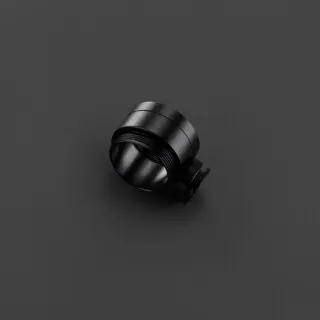 Black Covertec Wheel Adapter for RGB-X and Xenopixel Lightsabers
