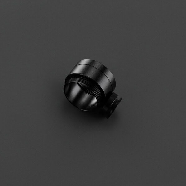 Black Covertec Wheel Adapter for RGB-X and Xenopixel Lightsabers